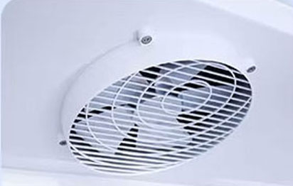 MXFridge Dynamic Cooling System with No Frost Technology and Fin-Type Evaporator