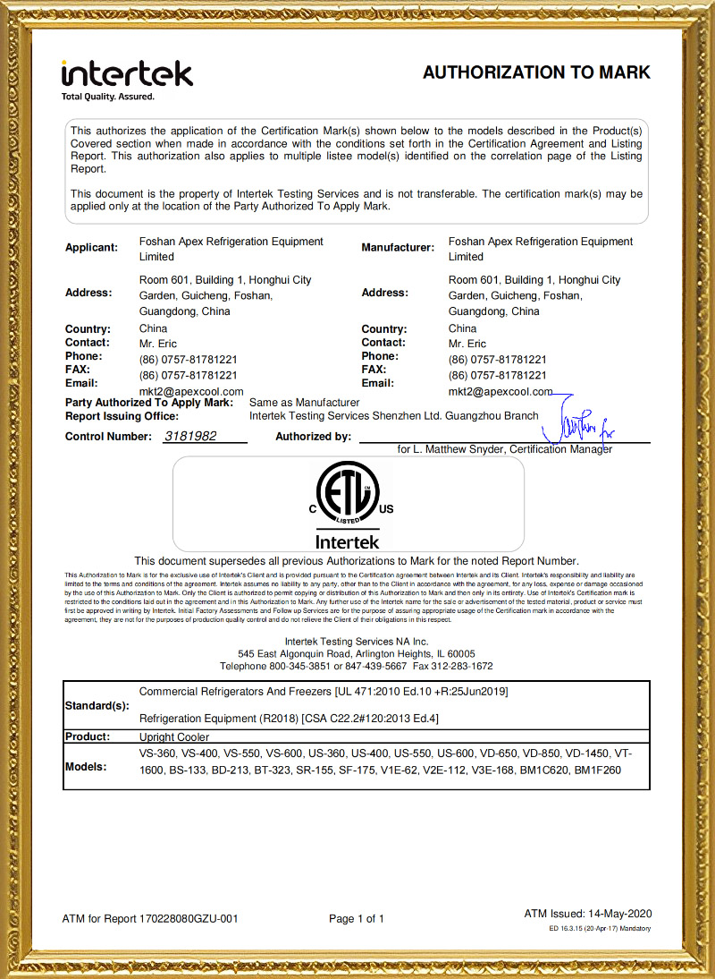NSF-certified commercial under-counter freezer with stainless steel door and digital temperature display