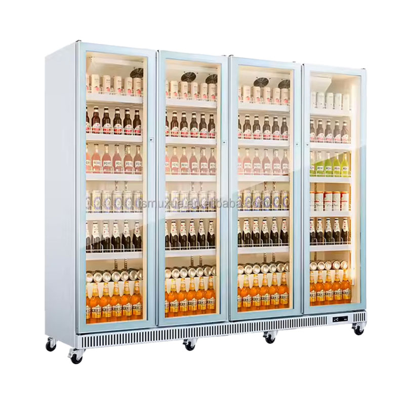 4 door standing single temperature chiller