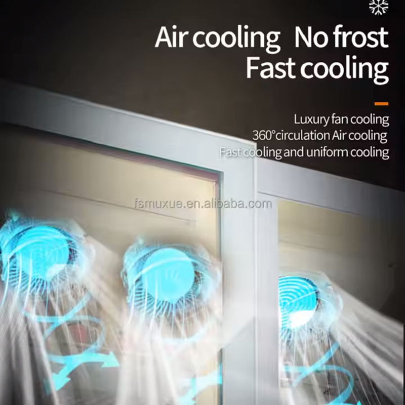 4-DRefrigerador de Cerveja de Temperatura Única com Porta MX-PJG2240F-w5 4-Door Standing Single-Temperature Refrigerator Freezer Beer Chiller MX-PJG2240F-w - Image 5