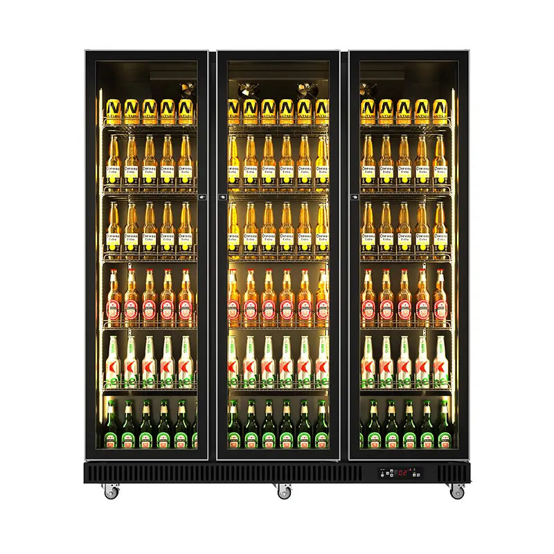 Commercial Single-Temperature Display  Beer Beverage Cooler and Chiller MX-PJG1680F-1 - Image 3