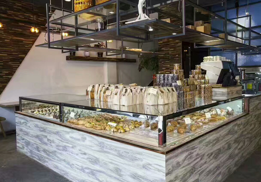 OEM/ODM Commercial Cake Display Fridge with AI-Driven Temperature Control & ISO 9001:2025 Certified Preservation