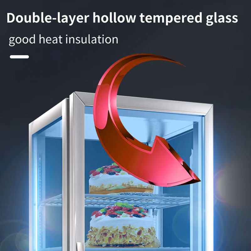 4-サイドガラスケーキディスプレイクーラー | 商業冷蔵庫