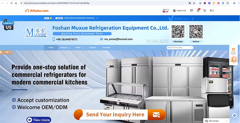 Commercial Refrigeration Product Catalogue 2025: We Provide OEM/ODM Services 1 alibaba 1