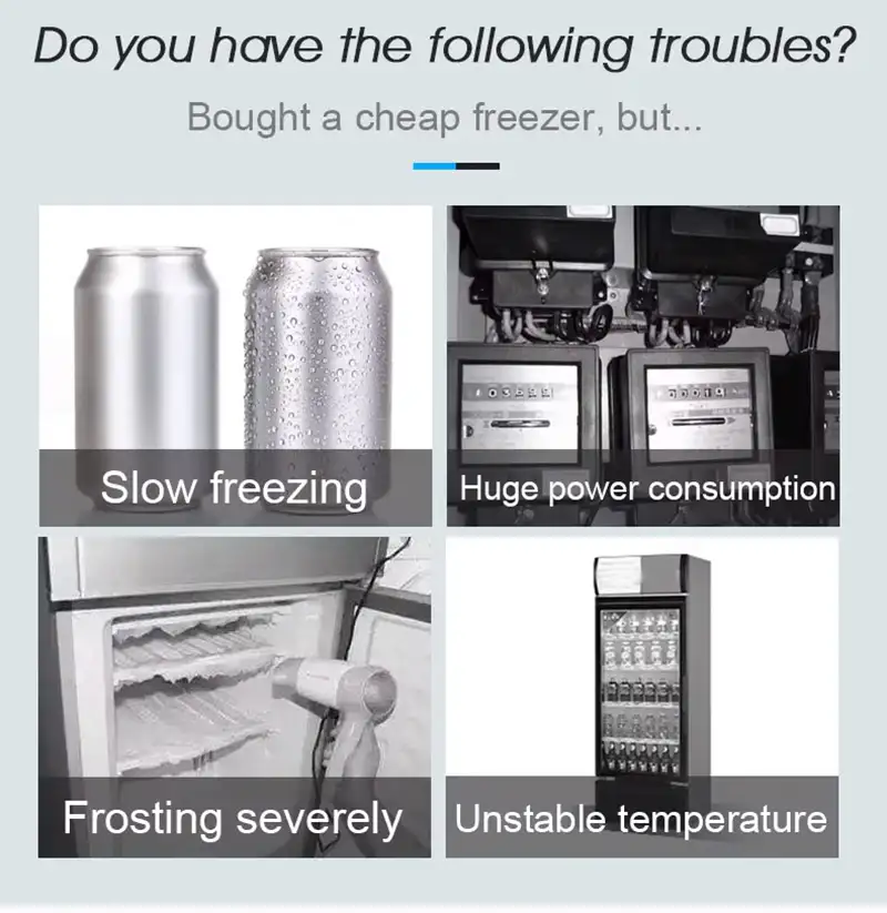 2500mm Commercial Island Display Freezer for Supermarkets, Heavy-Duty Storage Cooling Islands for Frozen Foods 6 22