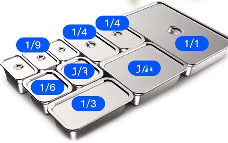 Commercial Pizza Prep Table Refrigerator, 2-Door Stainless Steel Refrigerated Countertop Prep Station for Kitchen Restaurant Use 7 According to your needsfreely choose the trays