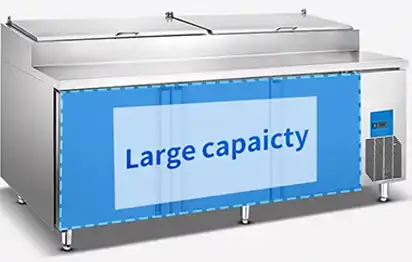 The lower,fresh-keeping cooling cabinet