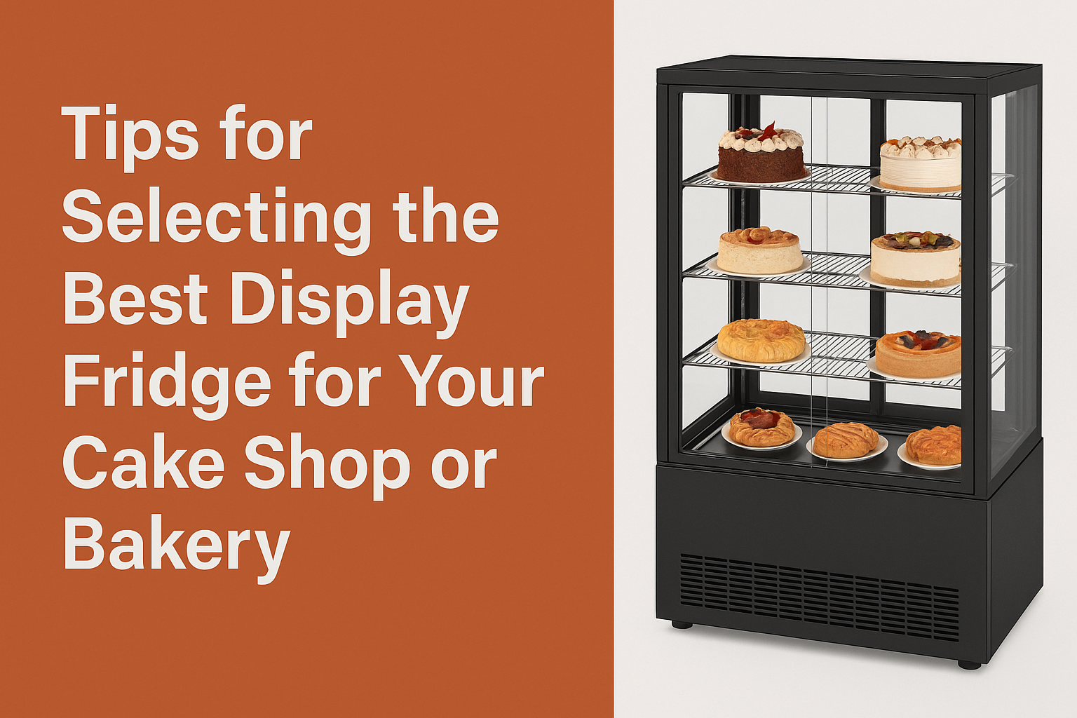 Expert Tips For Selecting The Best Display Fridge For Your Cake Shop Or ...