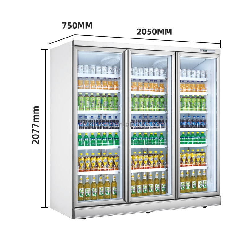 Commercial Supermarket Reach-in Berverage Fridge: One-Stop Purchase for Retail Stores | MUXUE Factory Direct Sales 6 photobank