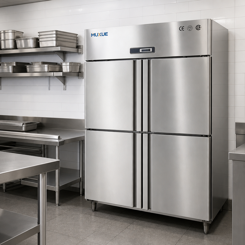 upright freezer 2 door