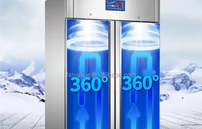 Luftkühlung, Einheitliche Kühlung ohne Frost