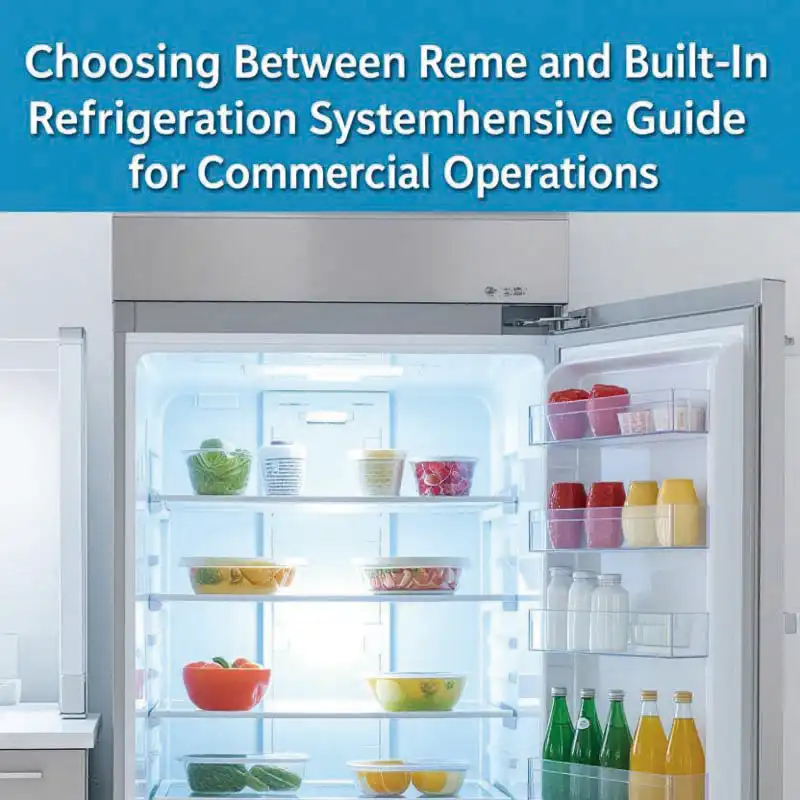 Choosing Between Remote And Built In Refrigeration Systems