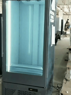 More than just refrigeration: Why choosing the right beverage display fridge can boost your store's sales by 30%? 5 LCD Beverage Display fridge - Transparent Mode