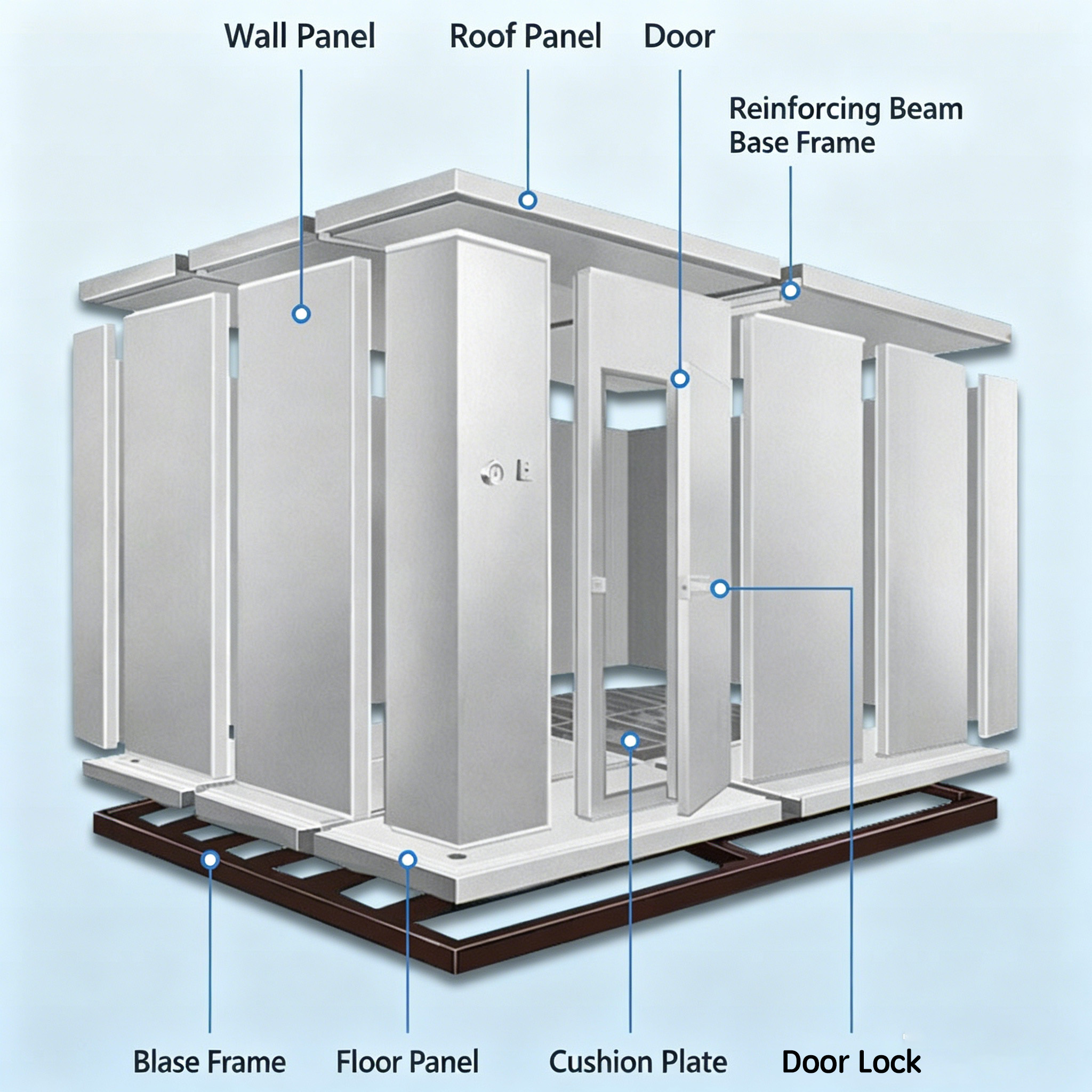 Commercial Walk-in Cold Storage Room Selection and Energy Saving Guide 2 8