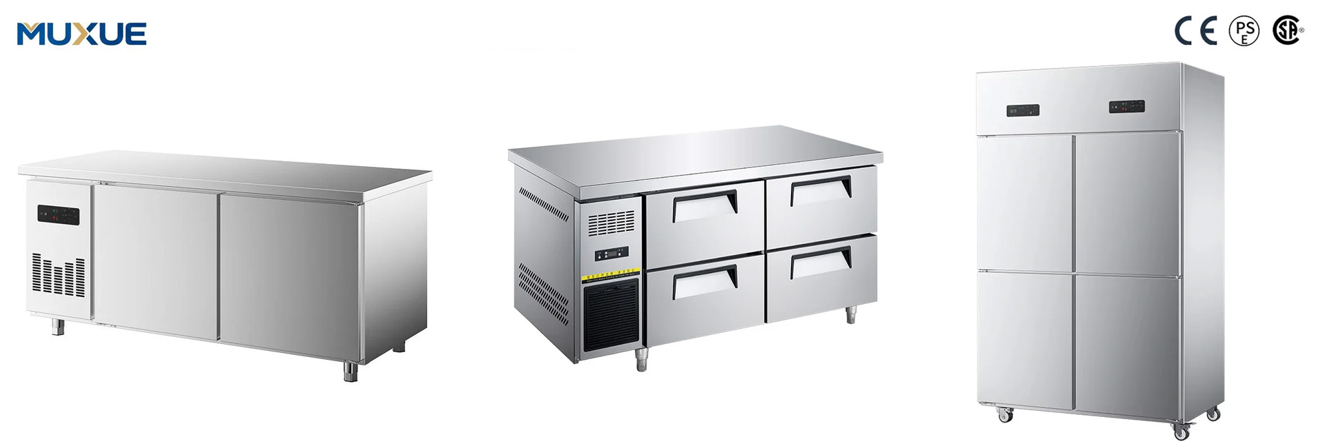 Stainless Steel Refrigerated Worktables