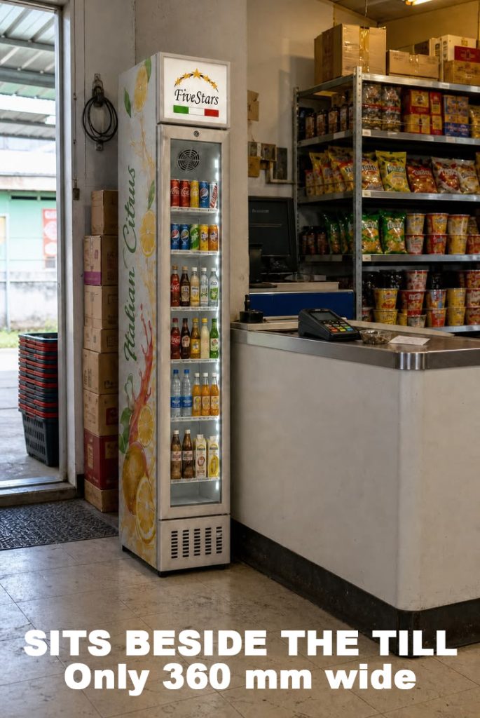 Narrow Beverage Cooler